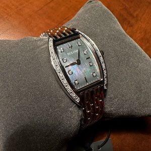 Bulova Women’s rectangular Watch